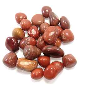 Piedra de alta calidad, jaspe rojo caído, cristal pulido de guijarros, curación caída, Ágata a granel, piedras preciosas talladas, venta al por mayor - Product Image 2