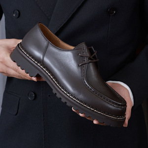 Zapatos Oxford Formales de Cuero para Hombre, Zapatos de Vestir para Negocios, Clásicos con Cordones, Zapatos Oxford de Oficina - Product Image 2