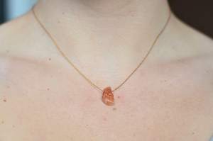 Collar de curación de minerales orgánicos tallado sal rosa del Himalaya Natural a granel venta al por mayor joyería de estilo de amor artesanías naturales - Product Image 5