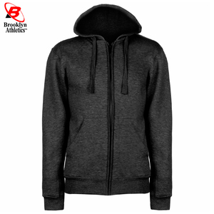 Sudadera ligera para hombre con capucha French Terry Pullover Shirt Athletic Gym Wear - Product Image 3