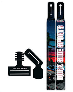 Drapeaux de football personnalisés fabriqués en usine, impression sérigraphique, nouveau design 3D, ensemble de ceinture de drapeau de football pop, fabrication de qualité supérieure - Product Image 3