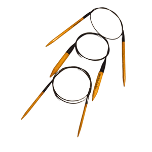 Wood <b>cable</b> knitting <b>needles</b> with premium finish and flexible <b>cable</b>. Trusted export product for EU and US knitting brands - Product Image 1