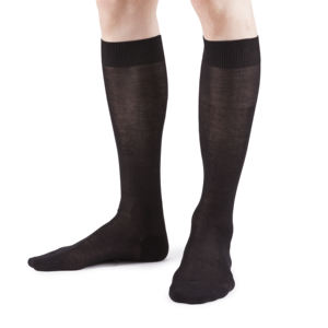 Calzini Lunghi da Uomo Italiani 100% Cotone Lisle, Stile Retrò Marrone, 5 Dita, Stampa Digitale, Estivi, Fornitura ODM - Product Image 3