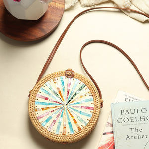 Nouvelle conception élégante de sacs pour femmes, sacs en rotin, sacs à bandoulière, sac à main, sac le plus vendu - Product Image 6