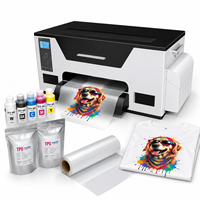 Impresora DTF XP600 de 30 cm para Impresión por Transferencia de Calor en Camisetas Personalizadas, Compatible con Máquina Agitadora de Polvo 2 en 1