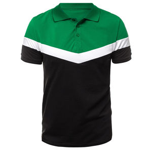Polo manches courtes 100% coton avec broderie et logo imprimé design original OEM pour hommes, nouvel arrivage - Product Image 6