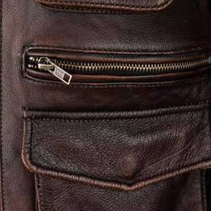 Chaqueta de Cuero Modelo 2026 para Hombre y Mujer, Chaqueta de Cuero de Moda, Chaqueta de Cuero Cortavientos 2025 - Product Image 4