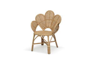 Fauteuil en rotin Rose, confortable, moderne, élégant, durable, artisanal, pour salon, chambre, appartement, hôtel - Product Image 4