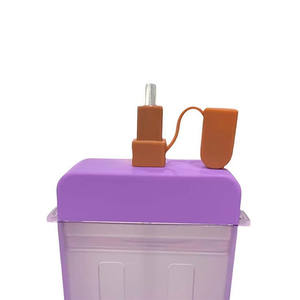 Botella Myrva Palette con Tapa Abatible de Plástico y Correa, Diseño Minimalista, Unisex, Regalo para el Regreso a Clases, Botella para Bebidas de Camping - Product Image 6