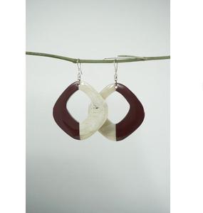 Boucles d'oreilles en corne de buffle pour filles, boucles d'oreilles pour femmes, bijoux en corne, corne naturelle pour femmes, haute qualité - Product Image 3