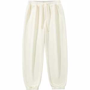 2025 <b>Men's</b> Sportswear Street Style Canvas Casual Breathable Lightweight High Waist <b>Elastic</b> Closure <b>Trouser</b> - Product Image 2