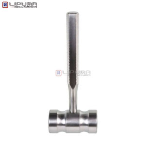 WILLI martillo recto de mazo ortopédico de alta calidad de 7 pulgadas y 2lb con cabeza sólida, instrumento quirúrgico Manual, estándar de seguridad-MOL - Product Image 3