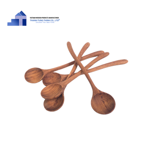 Nouvel article : Cuillère en bois personnalisée et durable, outil de cuisine unique, accessoires de cuisine, du fabricant vietnamien, vente en gros - Product Image 4