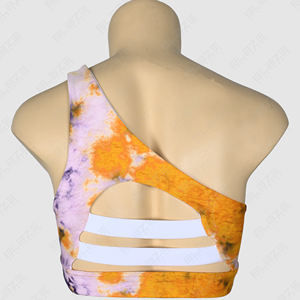 Sujetador deportivo personalizado ligero de secado rápido antibacteriano impreso Digital pares con cintura elástica mallas de Yoga perfectamente - Product Image 3