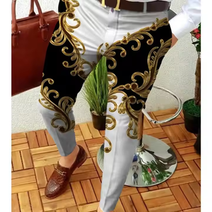 Pantalon décontracté confortable et délavé pour hommes: mélange de coton durable avec une touche d'élasticité, idéal pour les voyages - Product Image 4