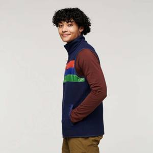 เสื้อกั๊กขนแกะสำหรับผู้ชายเนื้อนุ่มระบายอากาศได้ดีเหมาะสำหรับกิจกรรมกลางแจ้งและกีฬา - Product Image 2