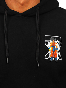 Sweats à capuche personnalisés pour hommes 100% polyester/coton r qualité de luxe bouffante impression surdimensionnée Streetwear pulls à capuche pour hommes avec DTF - Product Image 4