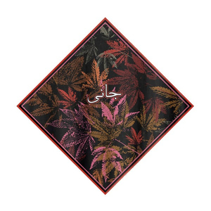 High Quality Polyester <b>Square</b> <b>Scarf</b> for Women New Arrival Cotton Bandana with Hand Drawn Printing Methods <b>Scarves</b> For Events - Product Image 3