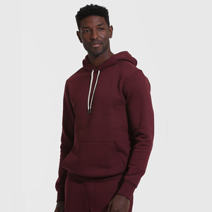 Conjunto Deportivo de 2 Piezas Personalizado para Hombre, Traje Deportivo Informal para Correr con Sudadera con Capucha y Cordones para Invierno, Teñido Liso, Gran Venta - Product Image 5