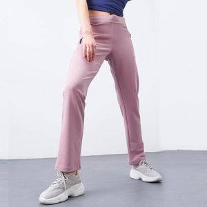 Pantalones de Yoga de Forro Polar Grueso, Nuevos Pantalones Deportivos Holgados de Pierna Recta para Otoño-Invierno, Pantalones Deportivos Cálidos con Cordón Ajustable, Joggers - Product Image 6