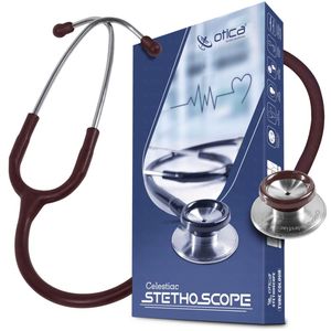 Estetoscopio de Cardiología OTICA Premium, Diseño Duradero con Acabado en Cobre, Estilo Master, Funcionamiento Manual para Médicos - Product Image 1