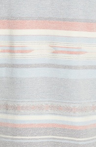 เสื้อฮู้ดผู้ชายลายทางผ้าฟลีซถักทรงปกติ สวมใส่สบายสำหรับฤดูใบไม้ผลิ มีกระเป๋าและเชือกผูกฮู้ด กันลม สไตล์ฮิปฮอป - Product Image 5