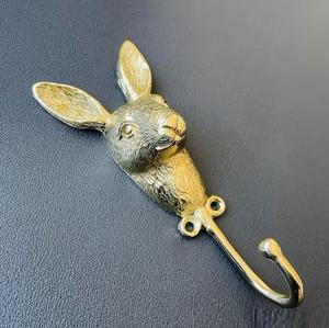 Brass Sun Flower Shape Indoor Kitchen <b>Wall</b> <b>Hooks</b> Bathroom Hallway Coat Cap <b>Hook</b> <b>Wall</b> Hangings Row <b>Adhesive</b> Hangers Made of Metal - Product Image 4