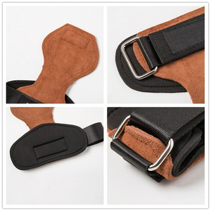 Support de poignet en nylon/polyester/rayonne, protège-paume, fermeture auto-agrippante réglable, robuste, respirant, léger, pour la musculation - Product Image 5