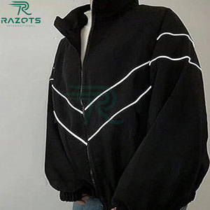 แจ็คเก็ตไนลอน100% ผู้ชายแห้งเร็วเสื้อผ้าออกกำลังกายมีซิประบายอากาศได้ดีพิมพ์ลายระบายอากาศได้สำหรับกีฬากลางแจ้งฤดูใบไม้ร่วง - Product Image 4