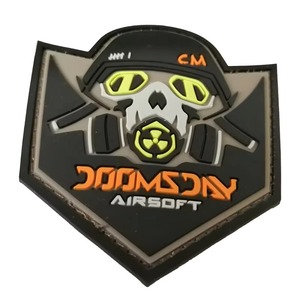 ป้าย3D พีวีซีออกแบบได้ตามต้องการสำหรับเย็บติดฉลากยางที่ทนทานป้ายแบรนด์มาแรงสำหรับเครื่องแบบเสื้อผ้ากระเป๋าหมวกกลางแจ้ง - Product Image 1