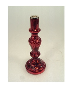 Candelabros de vidrio transparente, centros de mesa para quemar velas - Product Image 4