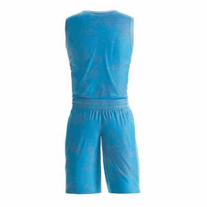 Camisetas de baloncesto reversibles personalizadas para hombres de alta calidad transpirable de talla grande impresa para la temporada de verano - Product Image 6