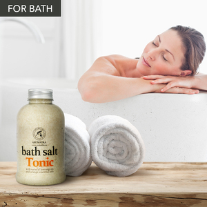 Aromatika Tónico Natural de Sal Marina para Baño 600g con Aceites Tonificantes y Energéticos de Naranja y Limoncillo - Product Image 3