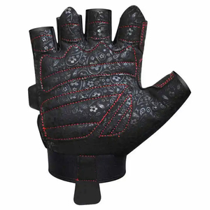 Guantes de Entrenamiento MB Leather Hassam Azules de Medio Dedo, Material PU para Muñeca, Transpirables, Ligeros, Unisex, para Boxeo y Artes Marciales - Product Image 5