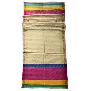 Benedetto - Chal de Seda Modal Largo y Elegante para Verano, con Diseño Paisley, Tejido Jacquard, Sin Tintes AZO, Tradicional - Product Image 6