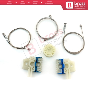 BWR1086 Kit de reparación de regulador de ventana delantero derecho para Tiguan MK1 5N 2007-2018 SUV de 5 puertas 5N0837462 Bross Auto Parts Made In Turkey - Product Image 5