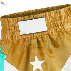 Whole Sale Rate Good Quality Boxing Shorts Factory Wholesale Plain <b>Stretchy</b> Fight Mma Boxing Shorts - Product Image 6