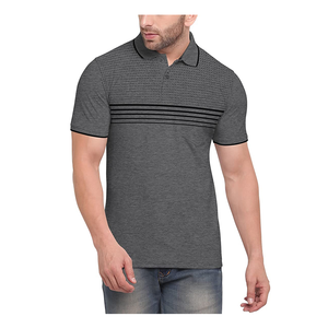 Camiseta ajustada de manga corta para hombre, ropa de verano personalizada, con estampado de diseño personalizado, informal, de moda, de alta calidad - Product Image 1
