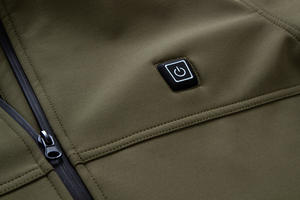 Veste de ski personnalisée grande taille pour hommes Tissu coupe-vent imperméable de haute qualité avec isolation polaire conçu pour les amateurs de ski - Product Image 4