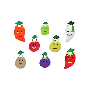 Carnival Unisex Role Cosplay Vegetable Costumes Cutout for Kids Available In Multicolor For Halloween and Party Dress Up