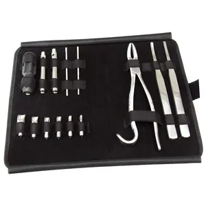 Ensemble de forceps d'extraction dentaire vétérinaire professionnel Burgess pour chiens, en acier inoxydable, outils équins - Product Image 1