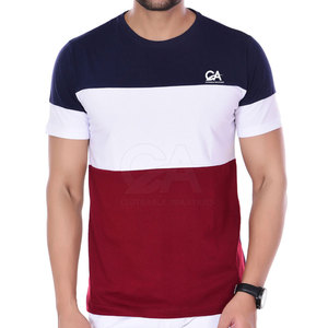 Transpirable Low Moq Hombres Camisetas Diseño de logotipo personalizado Hombres Camisetas Venta al por mayor Hecho Hombres Camisetas - Product Image 1