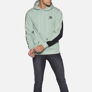 Sweats à capuche streetwear pour hommes, 100% coton, avec logo personnalisé, épaules tombantes, sweats à capuche pour hommes en vente en ligne, vente en gros - Product Image 6