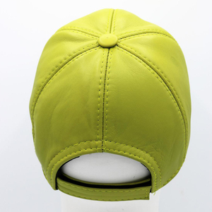 Gorras de béisbol de cuero de loro de lujo con logotipo bordado en 3D diseños personalizados ajuste ajustable sombreros duraderos con estilo - Product Image 5