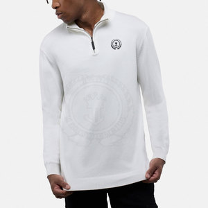 OEM Custom High Quality Casual Warm Breathable Eco-Friendly <b>Fleece</b> Quarter Zipper Winter Jackets Front Logo-Reasonable Price OEM - Product Image 4