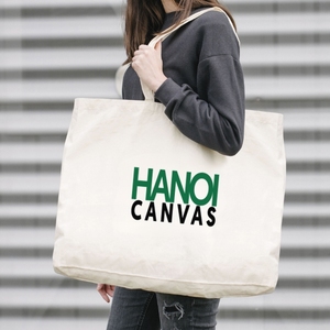 Sac fourre-tout à manche en coton écologique de haute qualité sac cadeau d'épicerie en toile réutilisable imprimé sur mesure logo OEM ODM - Product Image 3