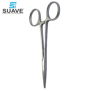 Alicates Mango de bloqueo Instrumentos quirúrgicos Hemostato de Mosquitos de acero inoxidable Fórceps rectos de SUAVE INSTRUMENTOS SURGICAL - Product Image 4