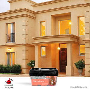 สีทาผนังตกแต่งลายทาเดลักต์แบบโคโลราโด เนื้อแมตต์ สำหรับงานทาแบบปาดเรียบ ล้างทำความสะอาดได้ ทนทานต่อสภาพอากาศ - Product Image 2