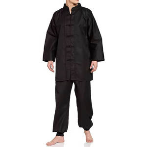 Conjuntos de Uniformes de Kung Fu para Hombre, Personalizados en la Parte Delantera, Ropa de Competición para Adultos, 100% Algodón, Secado Rápido, Transpirable, Personalizado de Fábrica - Product Image 2
