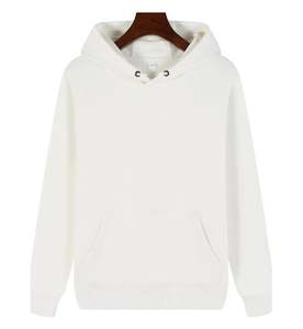 Sudadera con capucha de invierno de gran tamaño para hombre, marca privada bordada, teñida lisa, tela de algodón personalizada, venta al por mayor directa de fábrica OEM - Product Image 6